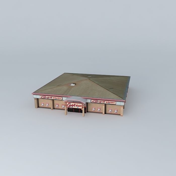 Carpet Right, Derby, UK Free 3D model_2