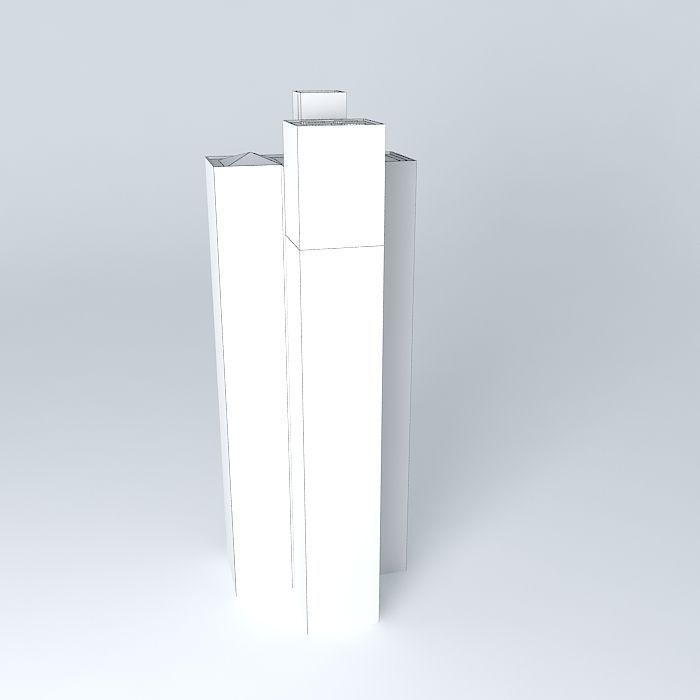 CIS Solar Tower, Manchester Free 3D model_3