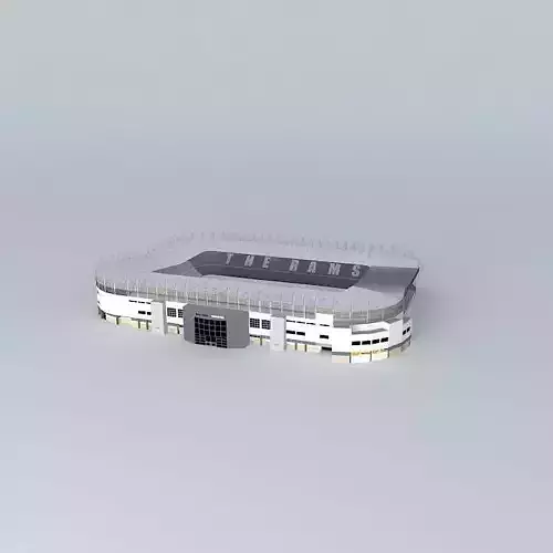 Pride Park Stadium, Derby (High Polygon)