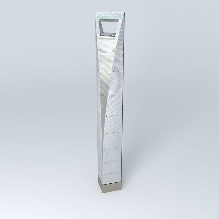 Shanghai World Financial Center, Shanghai, China Free 3D model_2