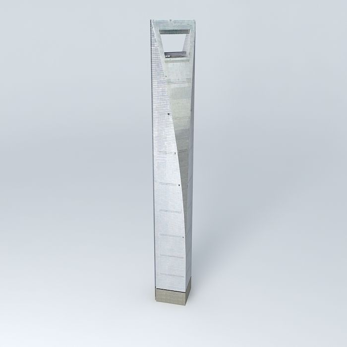 Shanghai World Financial Center, Shanghai, China Free 3D model_1