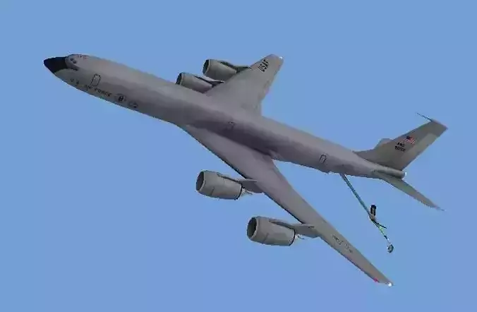 KC-135 bomber for gta san andreas