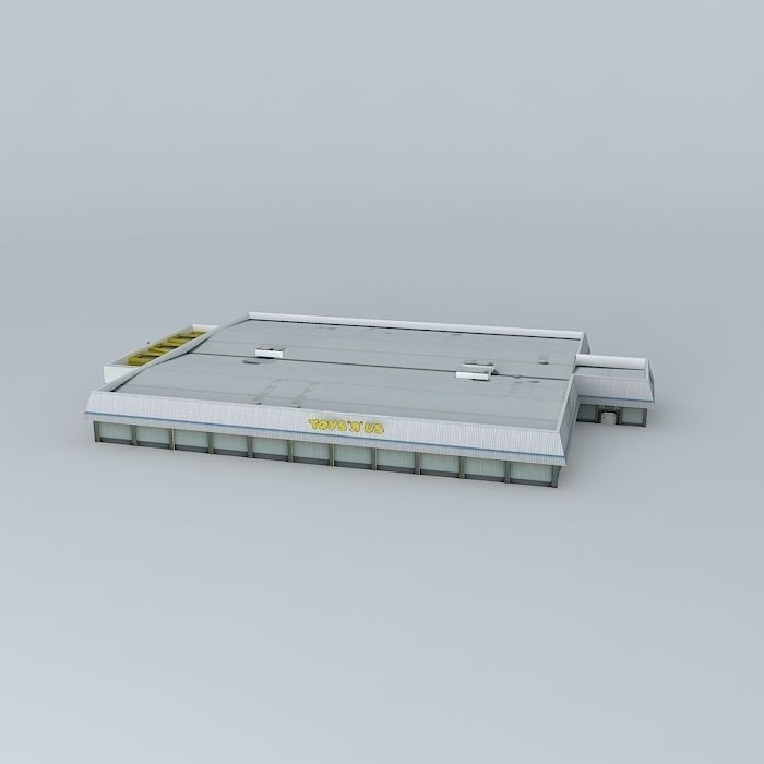 Toys R Us, Derby, UK free 3D model CGTrader