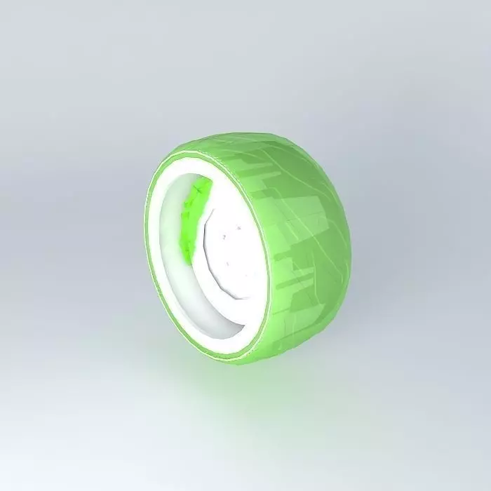 Drone Wheel Free 3D model_0