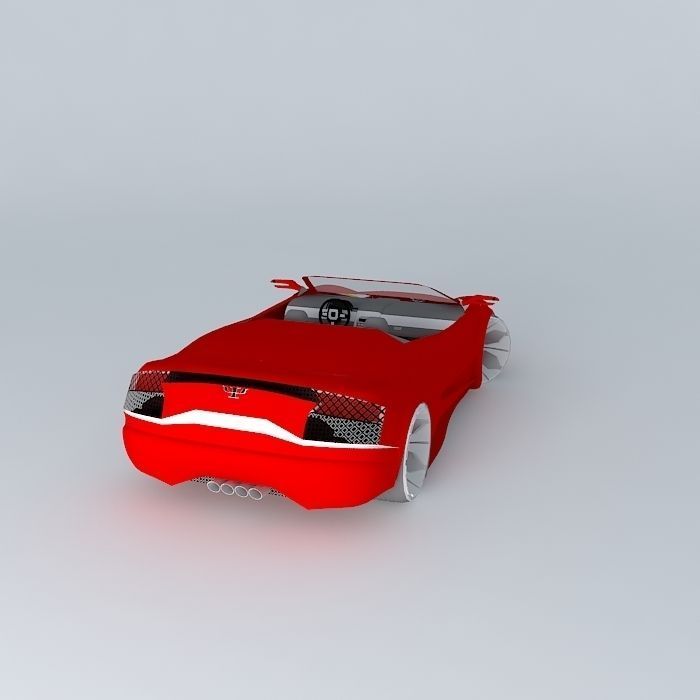 Raveloce audi sports car Free 3D model_1