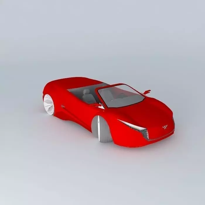 Raveloce audi sports car Free 3D model_0