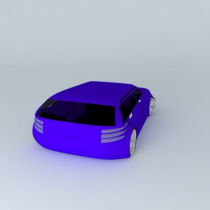 MeTukez car Free 3D model_1