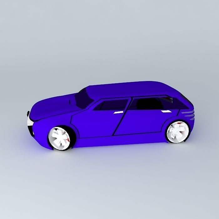 MeTukez car Free 3D model_2
