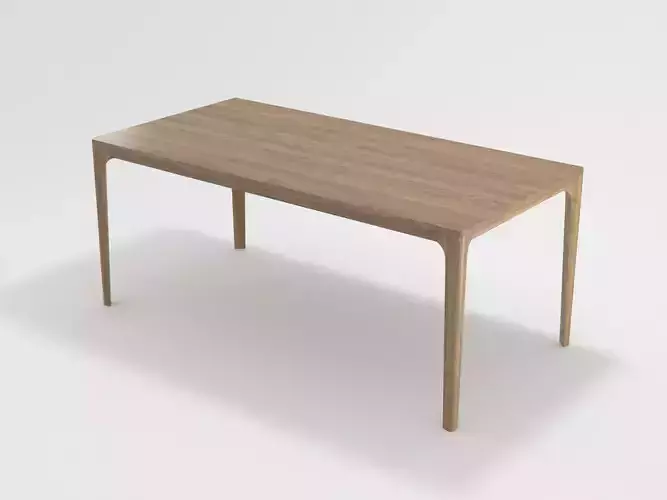 Wooden Dining Table COSINUS by Rolf Benz