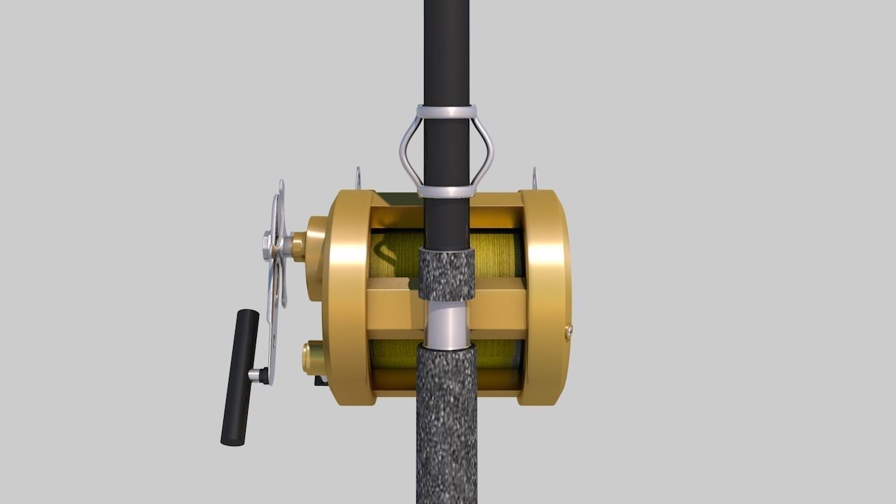 Sea Cat Center Console Outboard Fishing Boat Low-poly 3D model_23