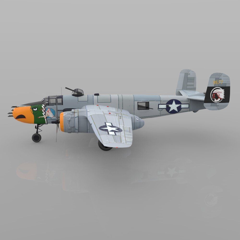 Mitchell B25J 3D model_8