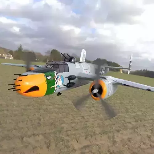 Mitchell B25J 3D model