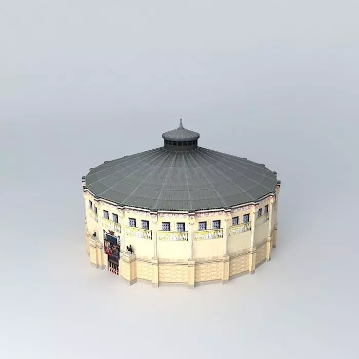Cirque Hiver, Paris Free 3D model