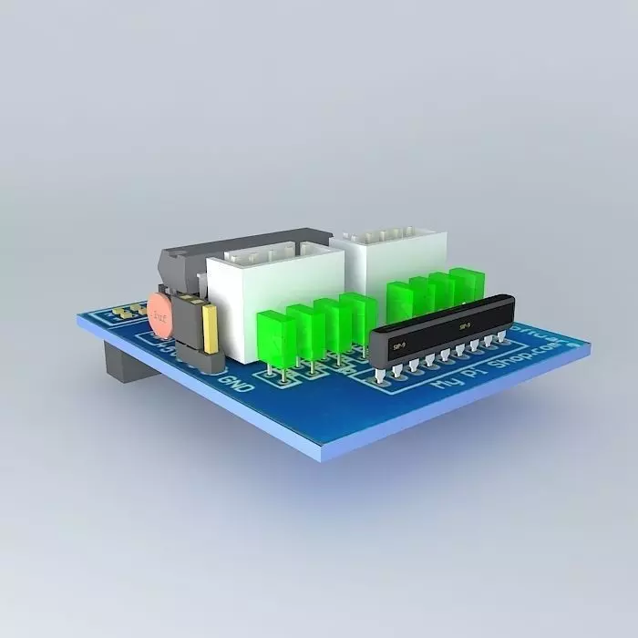 mypishop stepper control board Free 3D model