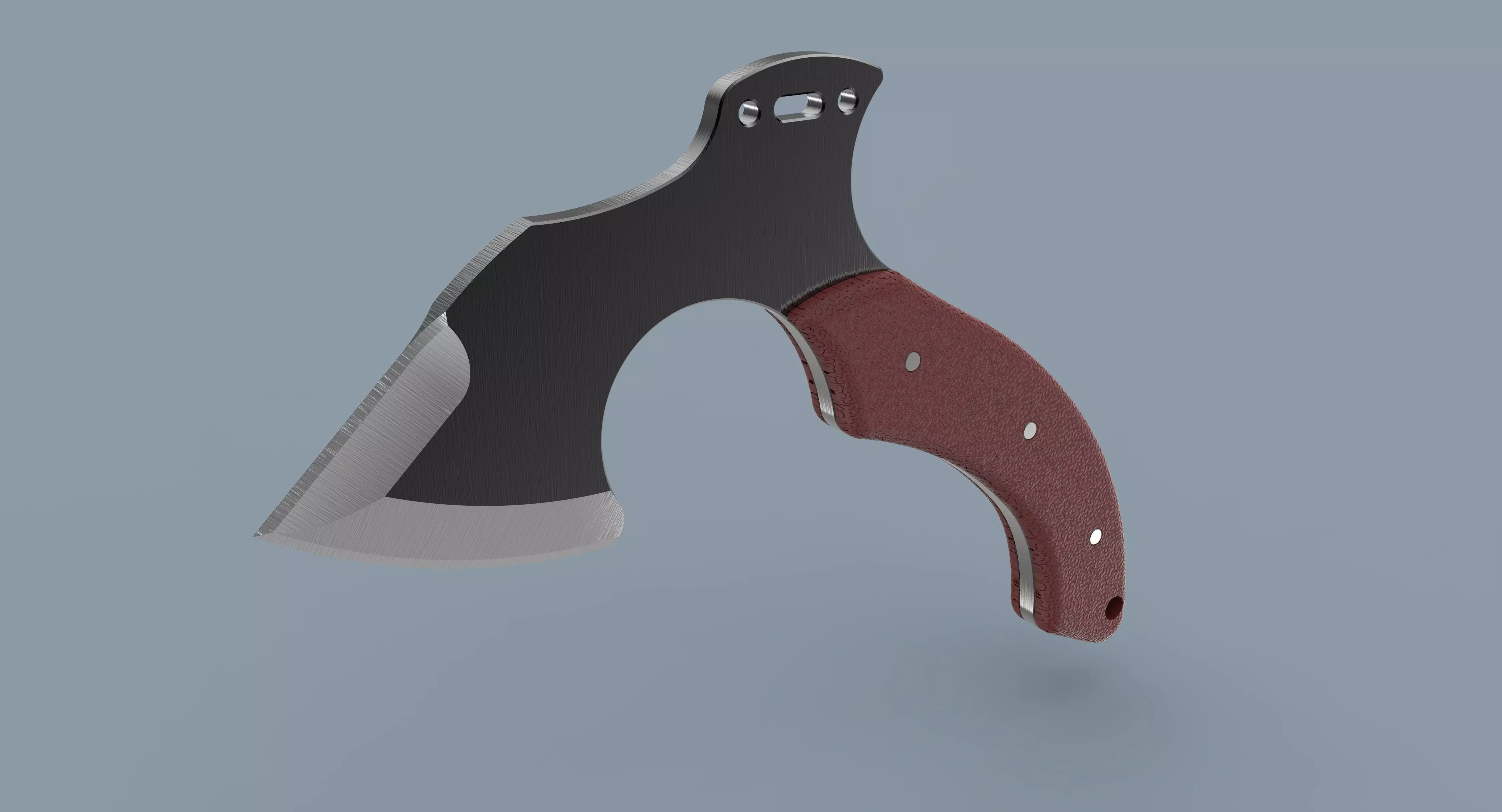 Mini axe 3D model_0