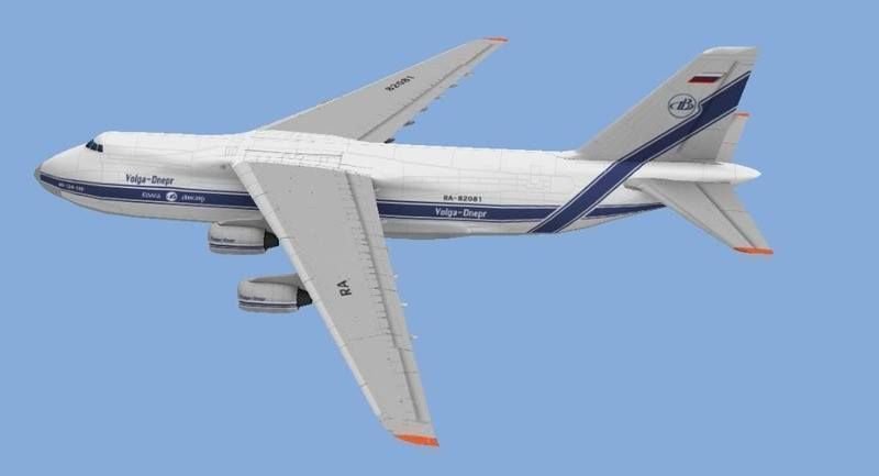 An-124N boeing for gta san andreas Low-poly 3D model_2