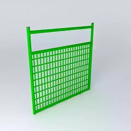 BahlenCountry41032042 metal gate Free 3D model