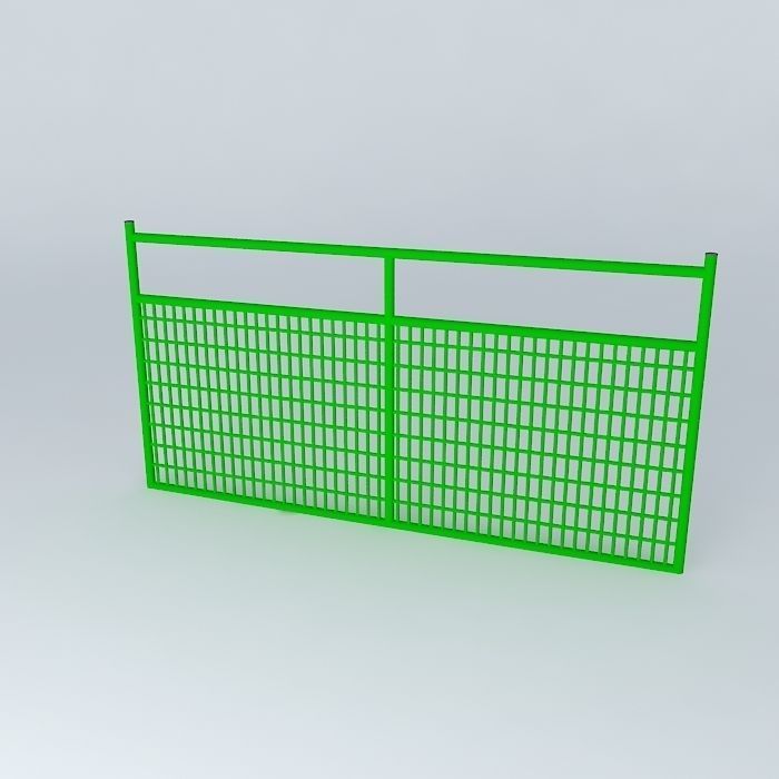 Bahlen Country 40132082 8foot gate Free 3D model_1