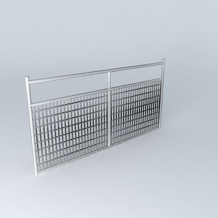 Bahlen Country 40132082 8foot gate Free 3D model_3