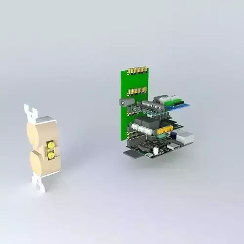 Raspberry Pi Coop Control Free 3D model