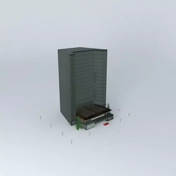 Hotel Pier Free 3D model_0