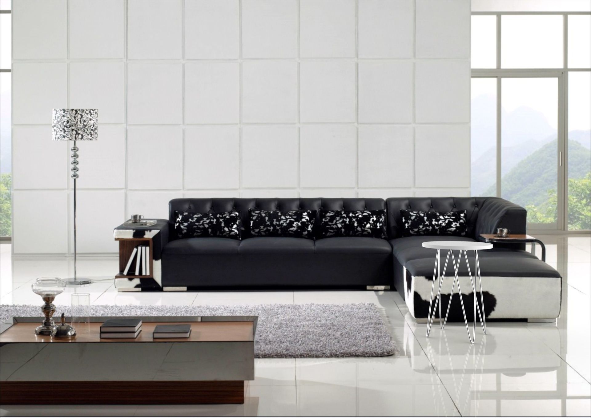 Eifel Hommage Side table 3D model_2