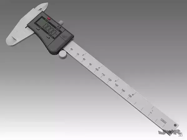 Digital Caliper 3D model