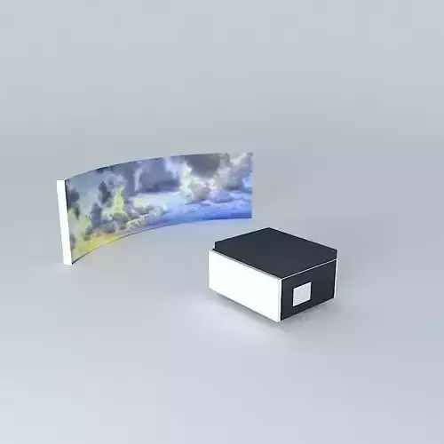 Living room design with picture 