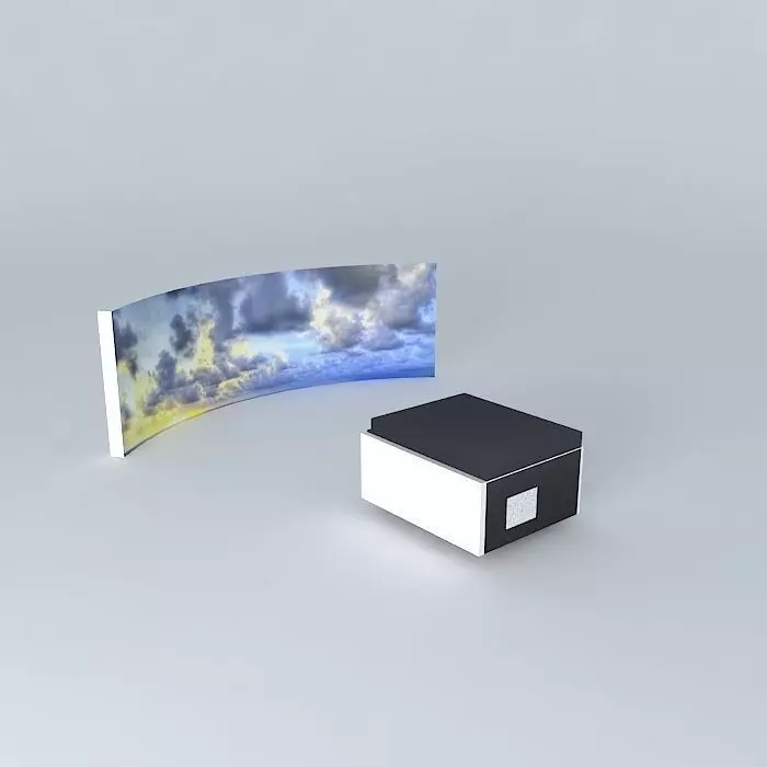 Living room design with picture Free 3D model