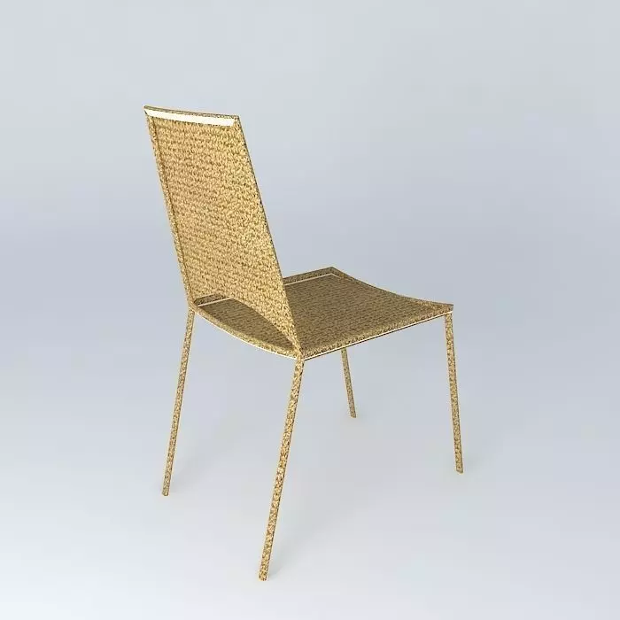 Chair rattan Free 3D model