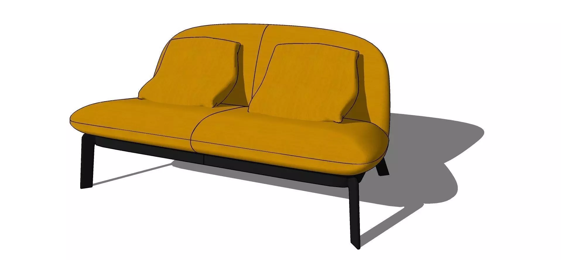 Easy sofa by Established and Sons Free 3D model