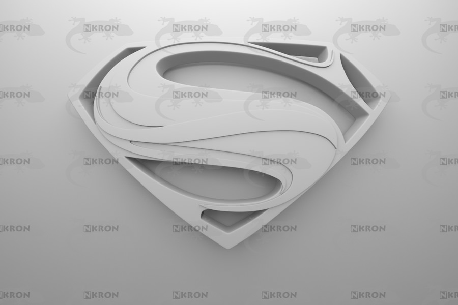 Man Of Steel 2013 Low-poly 3D model_1