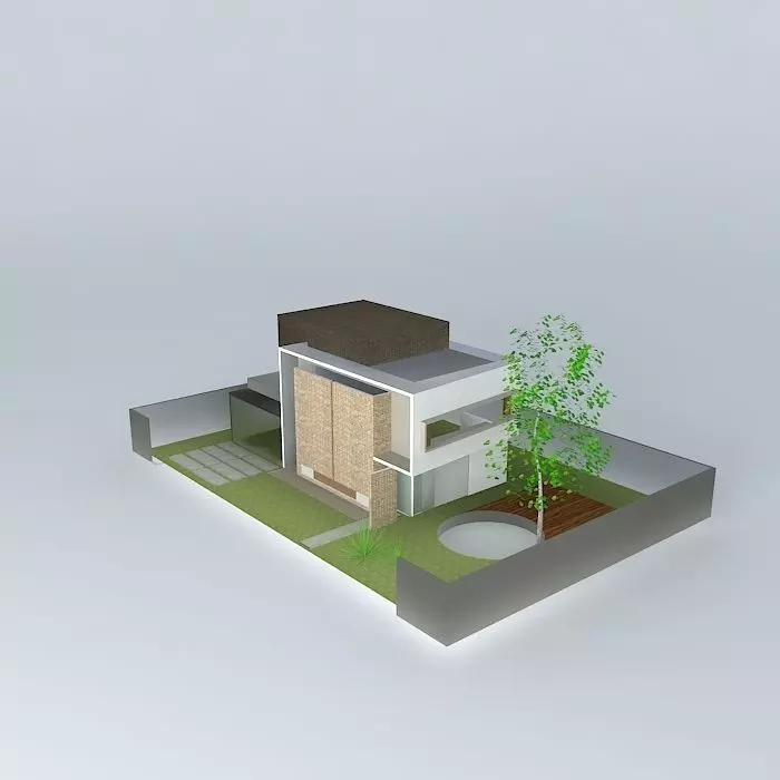 casa nadir house Free 3D model