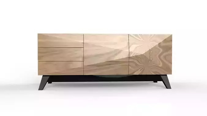 117 Modular Sideboard 3D model