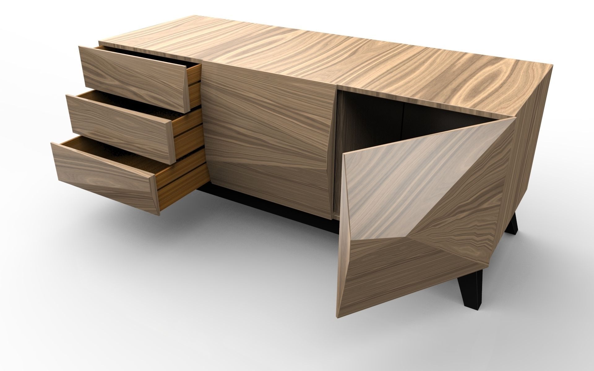 117 Modular Sideboard 3D model_3