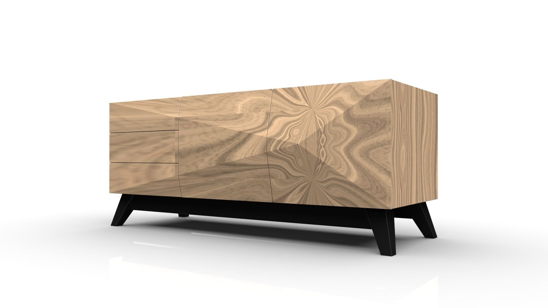 117 Modular Sideboard 3D model_2