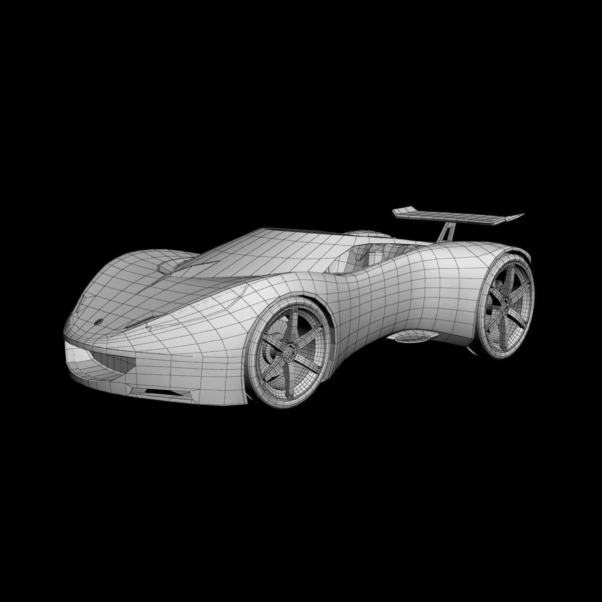 Lotus Hot Wheels Concept Free 3D model_9
