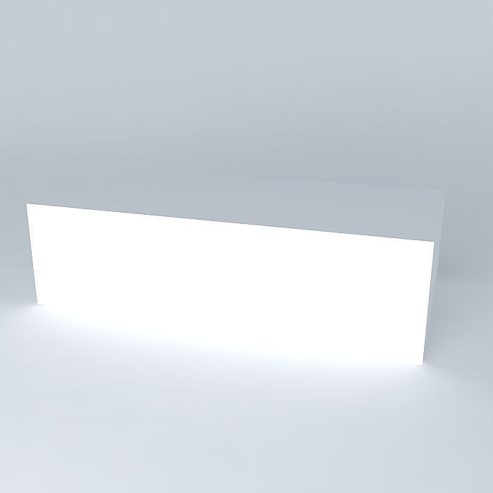 Buffet 02 new art Free 3D model_1