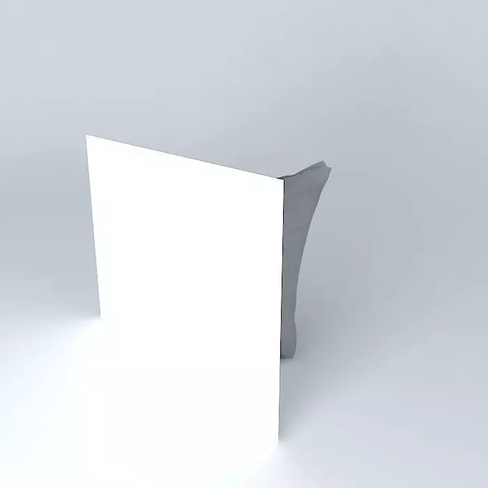 Matelasse pillow Free 3D model_0