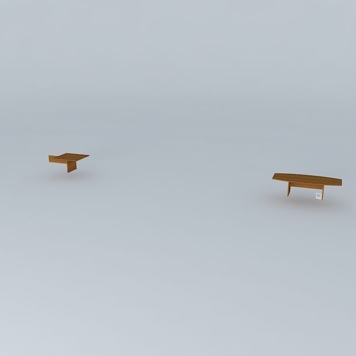 MEETING TABLE-2680x1180x735mm Free 3D model_1