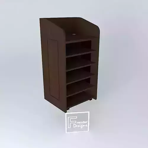 PODIUM-550x625x1240 cabinet with shelf