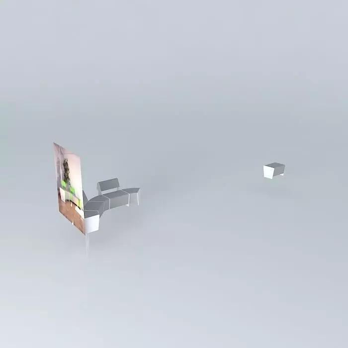 COMMUNITY SOFA MAGNESS II SEATINGS Free 3D model