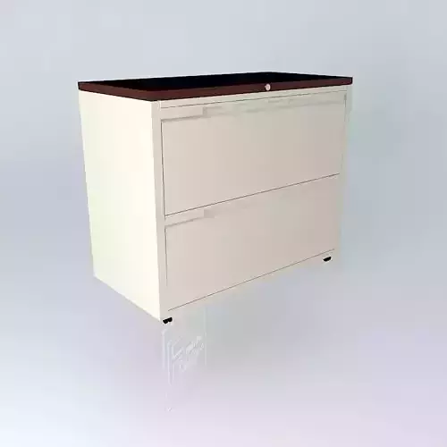 LATERAL CABINET 2-DRAWERS 900x450x754mm