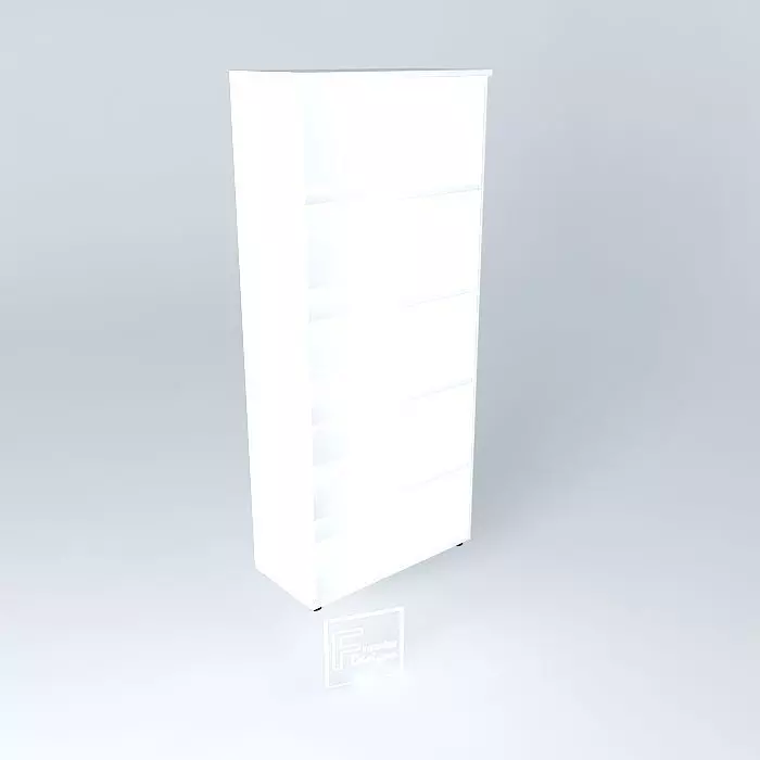 OPEN CABINET 900x450x2090mm Free 3D model