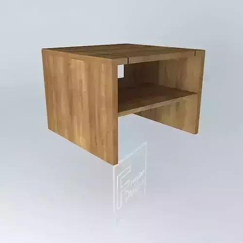 COFFEE TABLE 600x600x450 Free 3D model