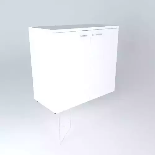 LOW PANELLED CABINET CREDENZA 900x450x840mm