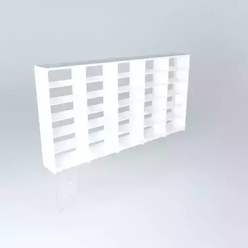 ARCHIVES STORAGE OPEN SHELVES Free 3D model