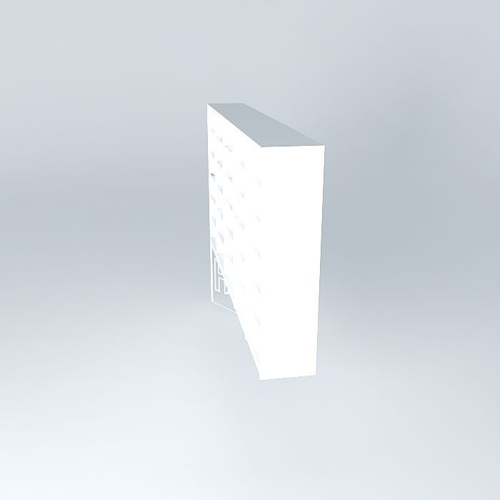 ARCHIVES STORAGE OPEN SHELVES Free 3D model_2