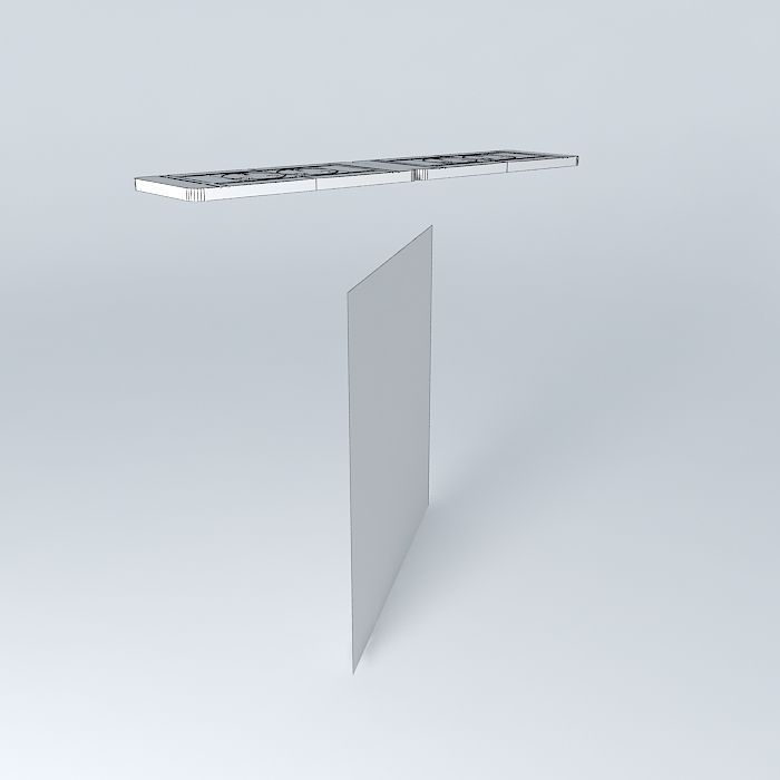 NET BOX OUTLET Free 3D model_3