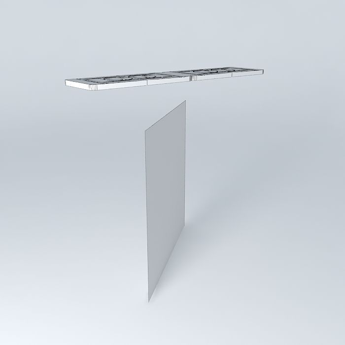 NET BOX OUTLET Free 3D model_4